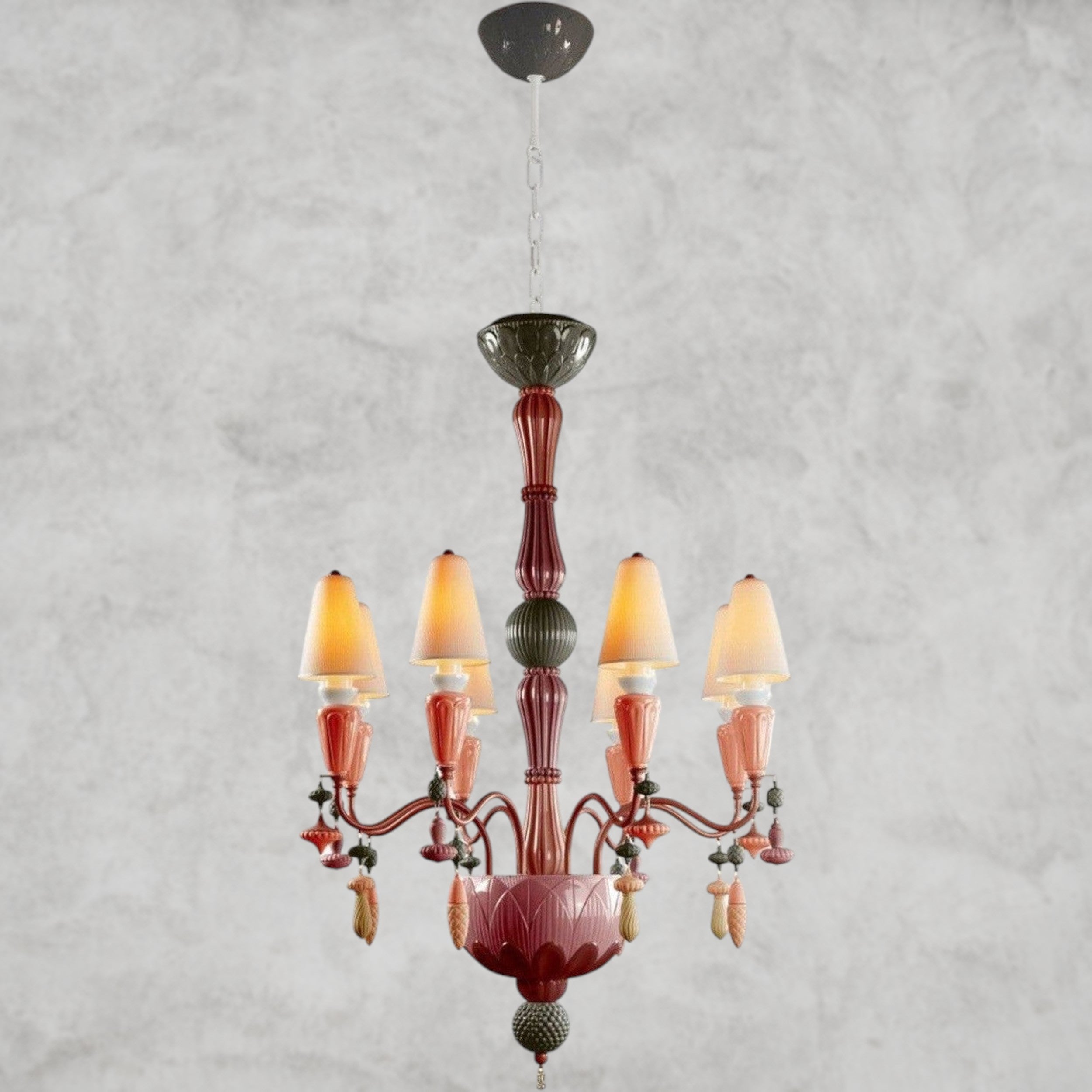 Vintage Nexora 8-Lights Chandelier